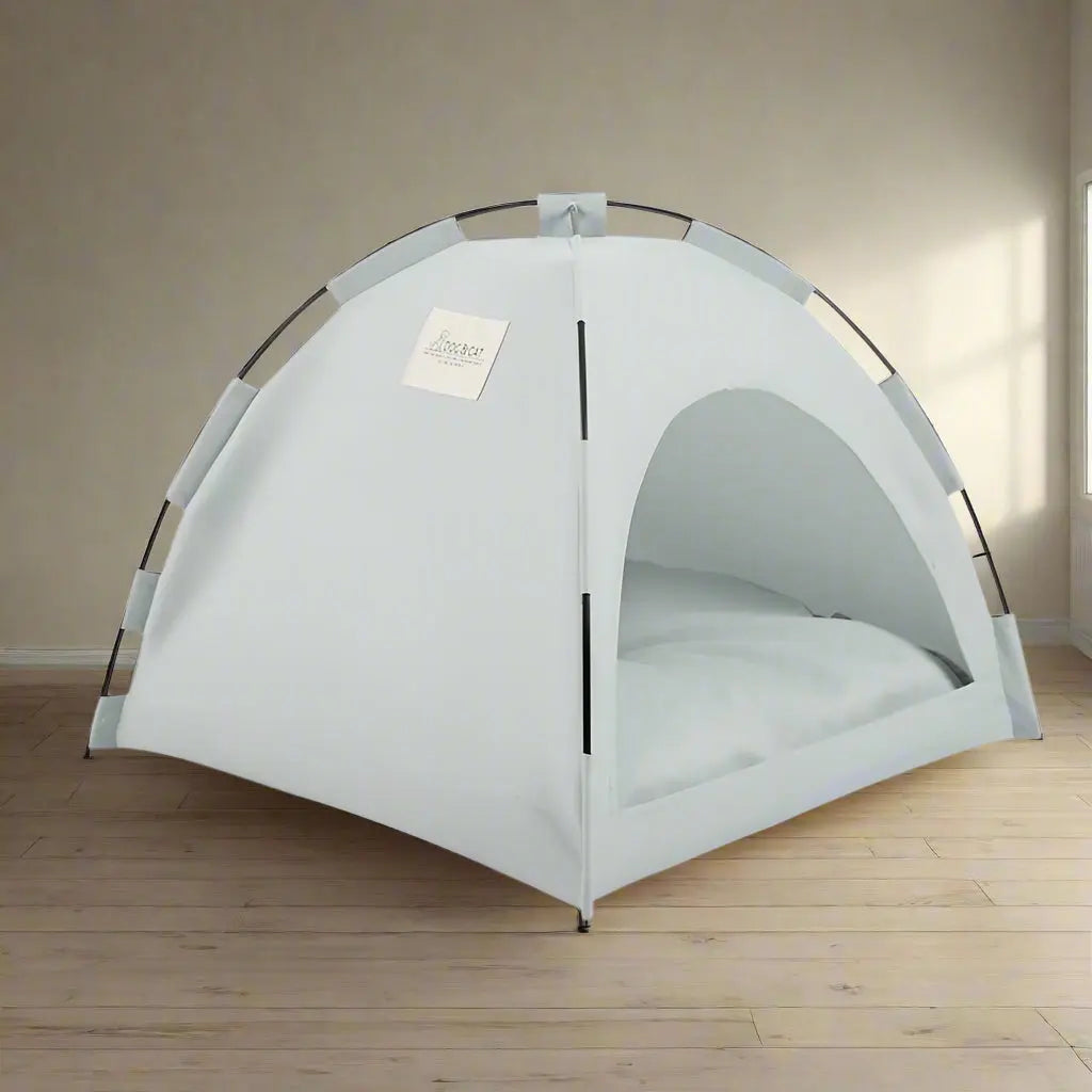 MyFurBuds™ CozyTent – Soft & Portable Pet Tent Bed MyFurBuds