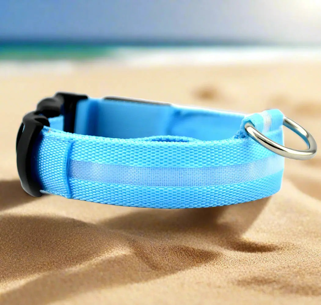 MyFurBuds™ GlowCollar – LED Safety Dog Collar MyFurBuds