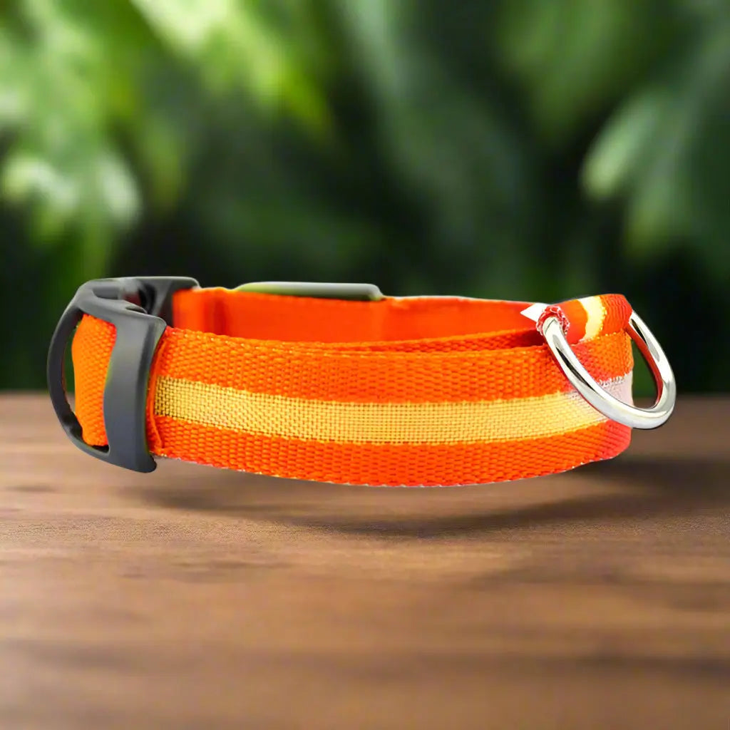 MyFurBuds™ GlowCollar – LED Safety Dog Collar MyFurBuds