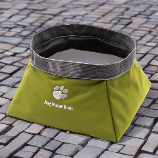 MyFurBuds™ CollapBowl – Waterproof Collapsible Pet Bowl MyFurBuds