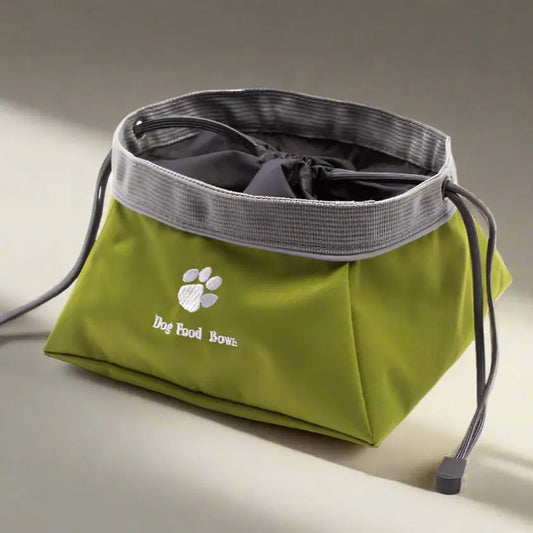 MyFurBuds™ CollapBowl – Waterproof Collapsible Pet Bowl MyFurBuds
